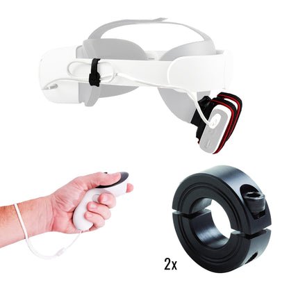 DriVR Ace - VR Golf Club Handle Accessory - Compatible with Quest 3/3s and Pro